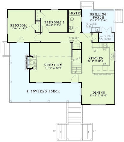 House Plan House Plan #27198 Drawing 1