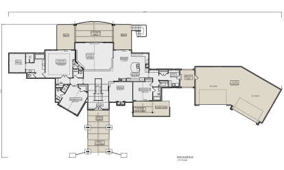 Main Floor  for House Plan #5631-00167
