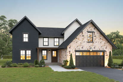 House Plan House Plan #27206 Front Elevation 