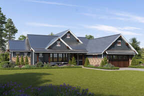 Craftsman House Plan #5631-00172 Elevation Photo