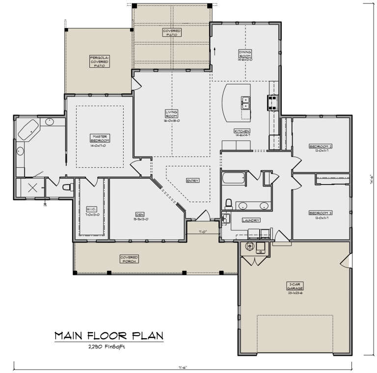House Plan House Plan #27207 Drawing 1