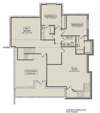 House Plan House Plan #27208 Drawing 2