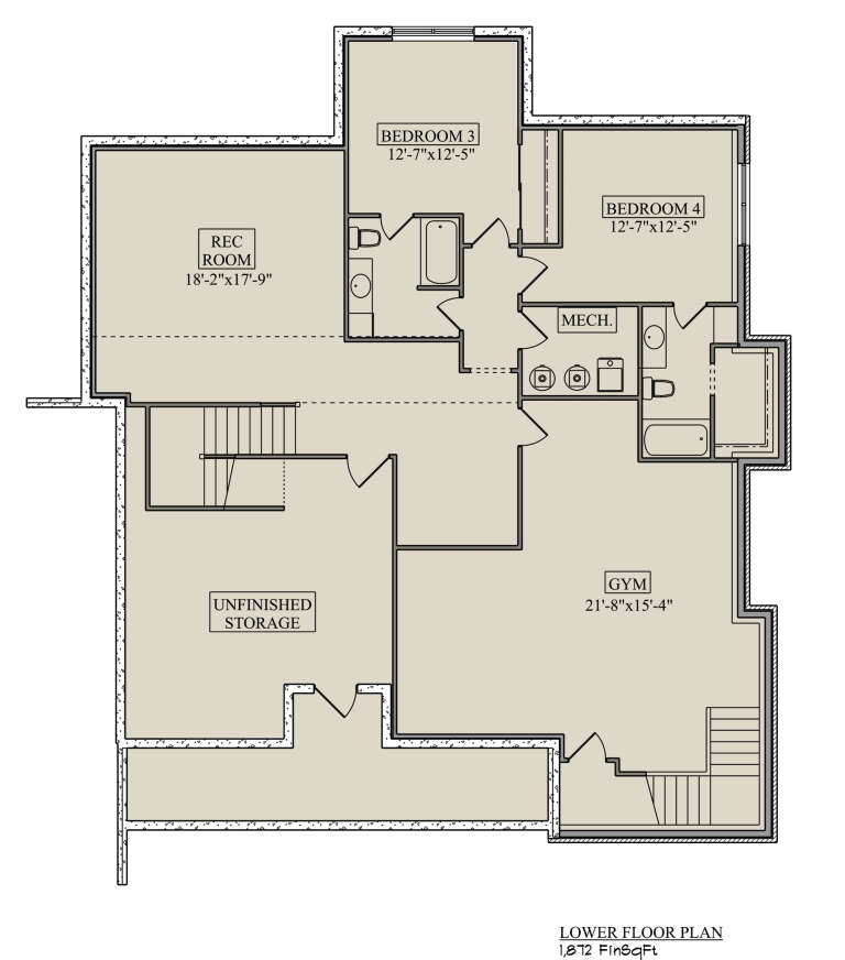 House Plan House Plan #27208 Drawing 2