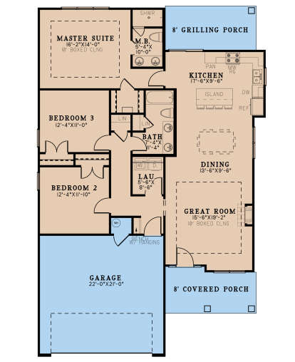 Main Floor  for House Plan #8318-00256