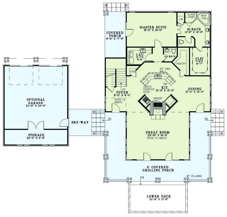 House Plan House Plan #27213 Drawing 1