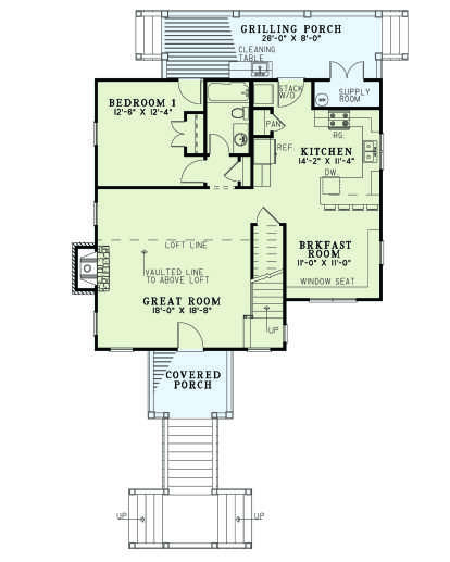 House Plan House Plan #27214 Drawing 1