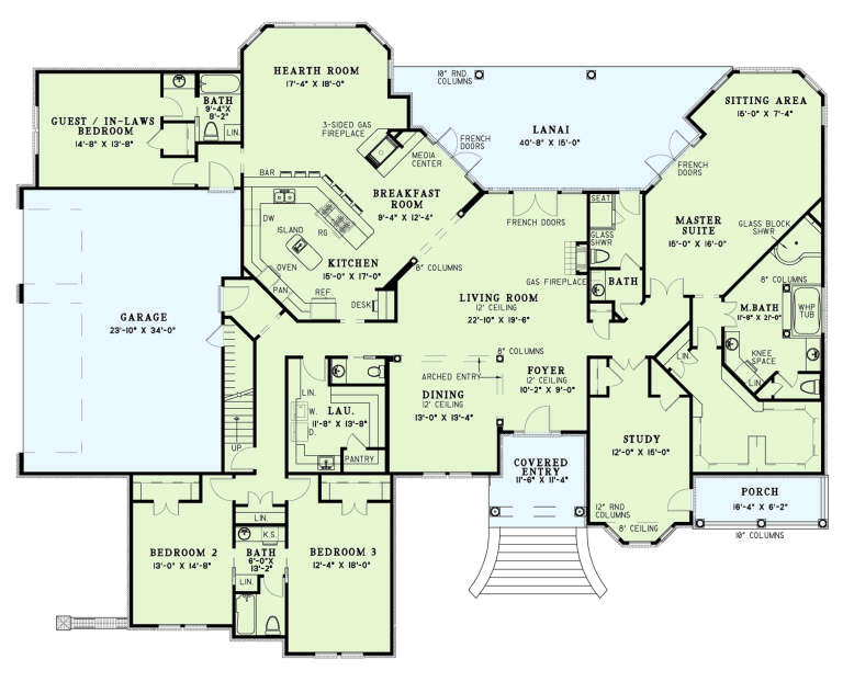House Plan House Plan #27216 Drawing 1