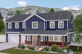Traditional House Plan #2802-00155 Elevation Photo