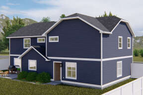 Traditional House Plan #2802-00155 Elevation Photo