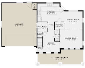 Main Floor  for House Plan #2802-00155