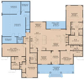 Main Floor  for House Plan #8318-00257