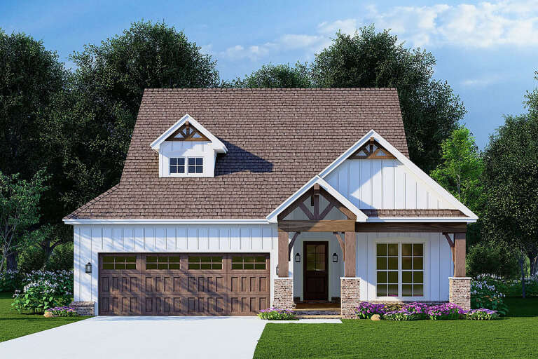 House Plan House Plan #27221 Front Elevation 