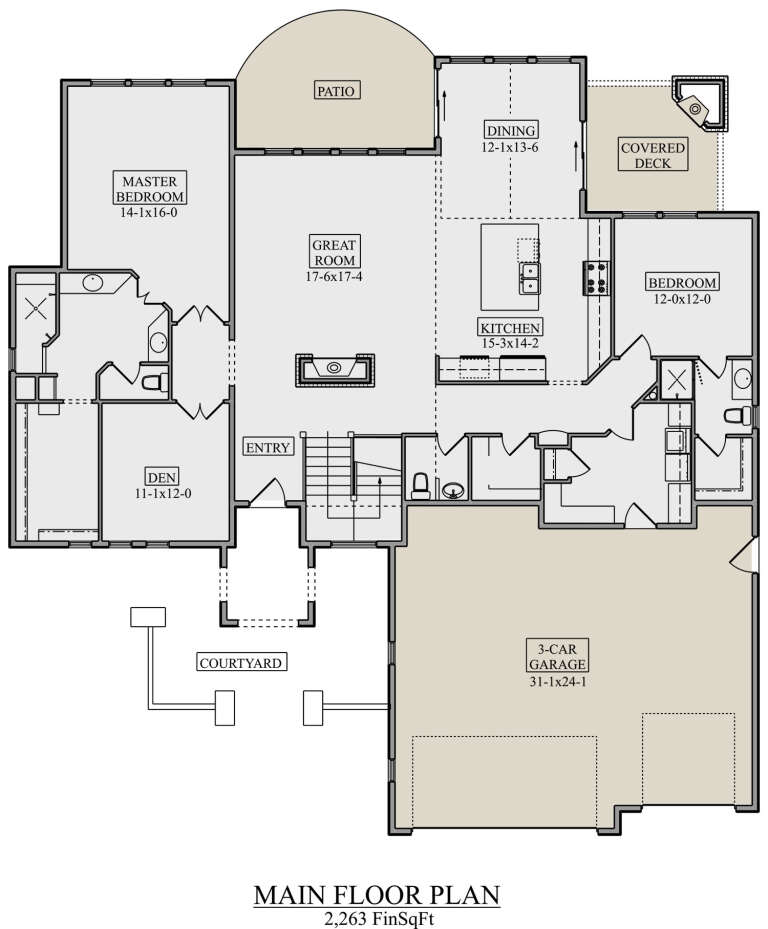 House Plan House Plan #27225 Drawing 1