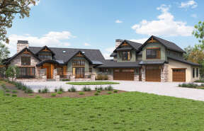 Craftsman House Plan #5631-00175 Elevation Photo