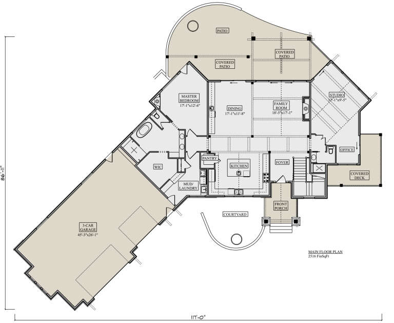 House Plan House Plan #27227 Drawing 1
