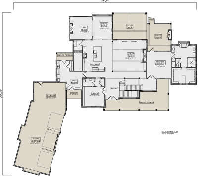 Main Floor  for House Plan #5631-00177