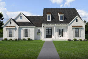 Modern Farmhouse House Plan #7516-00059 Elevation Photo
