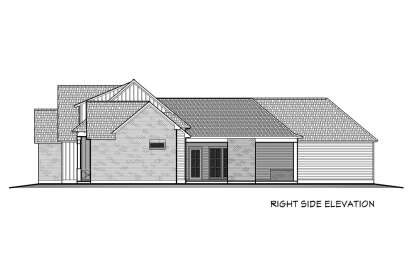 Modern Farmhouse House Plan #7516-00060 Elevation Photo