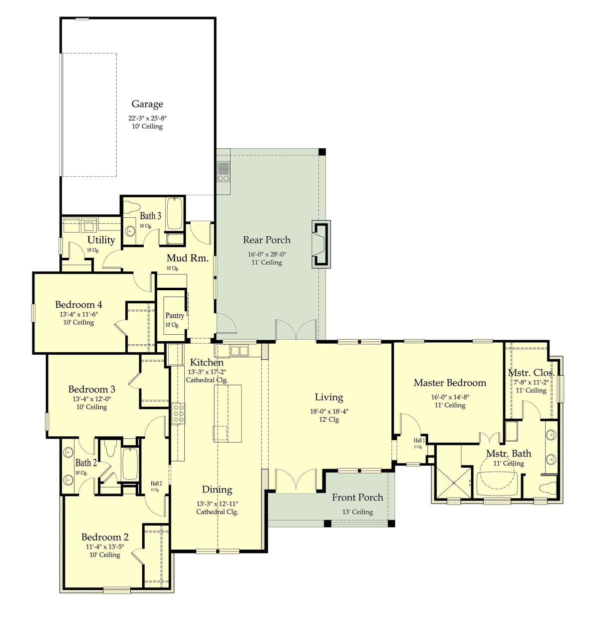 Main Floor  for House Plan #7516-00060