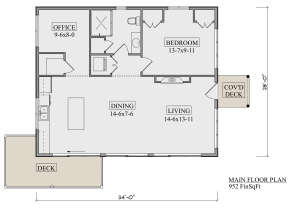 Main Floor  for House Plan #5631-00178