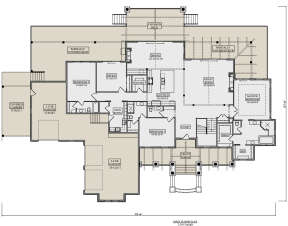 Main Floor  for House Plan #5631-00179
