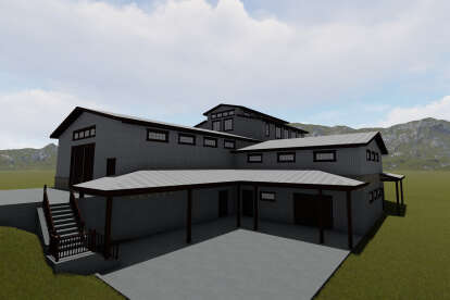 Barn House Plan #2802-00157 Elevation Photo