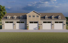 Traditional House Plan #2802-00158 Elevation Photo