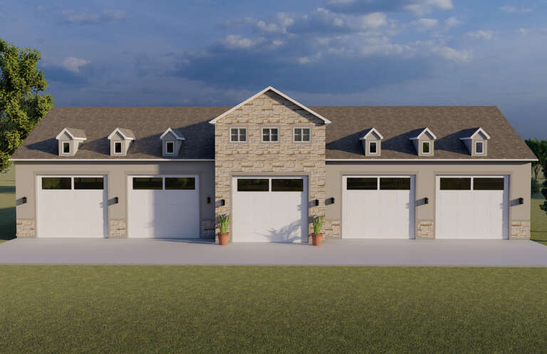 Traditional House Plan #2802-00158 Elevation Photo
