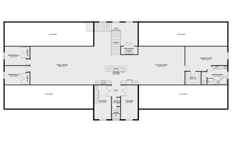 House Plan House Plan #27238 Drawing 2