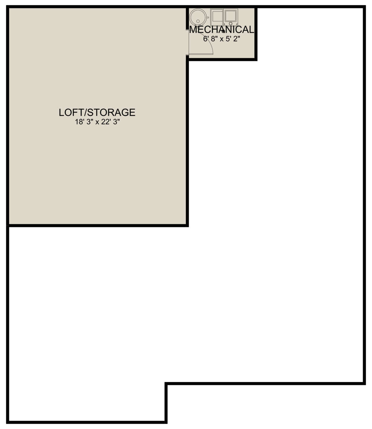 Second Floor for House Plan #2802-00159
