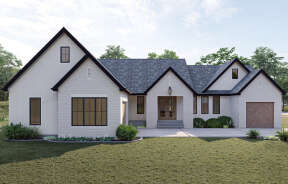 Modern Farmhouse House Plan #963-00654 Elevation Photo