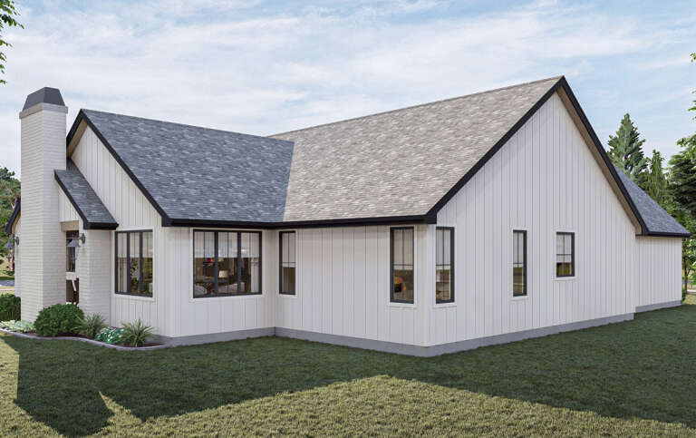 Modern Farmhouse House Plan #963-00654 Elevation Photo