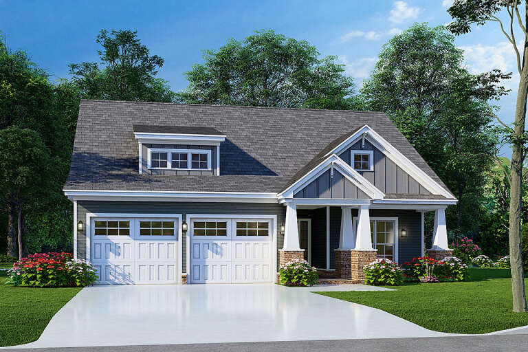 House Plan House Plan #27243 Front Elevation 