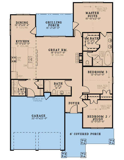 Main Floor  for House Plan #8318-00260