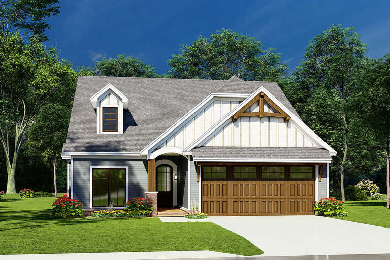 House Plan House Plan #27244 Front Elevation 