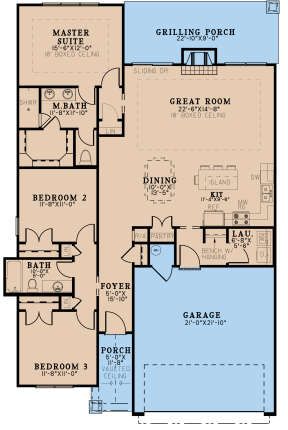 Main Floor  for House Plan #8318-00261