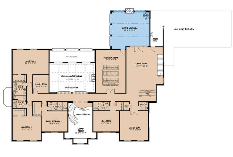 House Plan House Plan #27245 Drawing 2