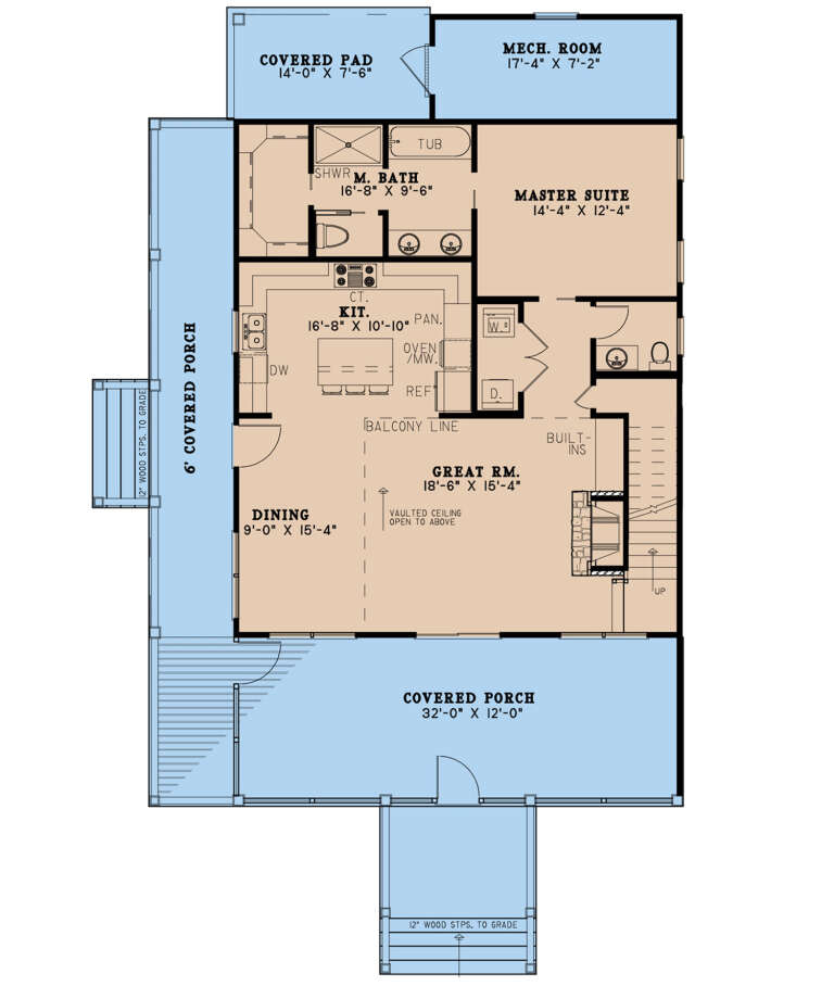 House Plan House Plan #27246 Drawing 1