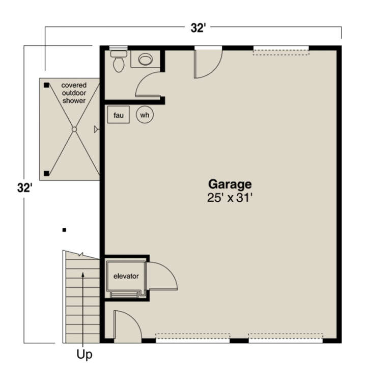 House Plan House Plan #27249 Drawing 1