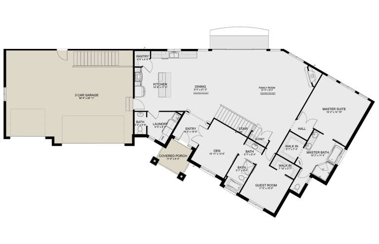 House Plan House Plan #27250 Drawing 1