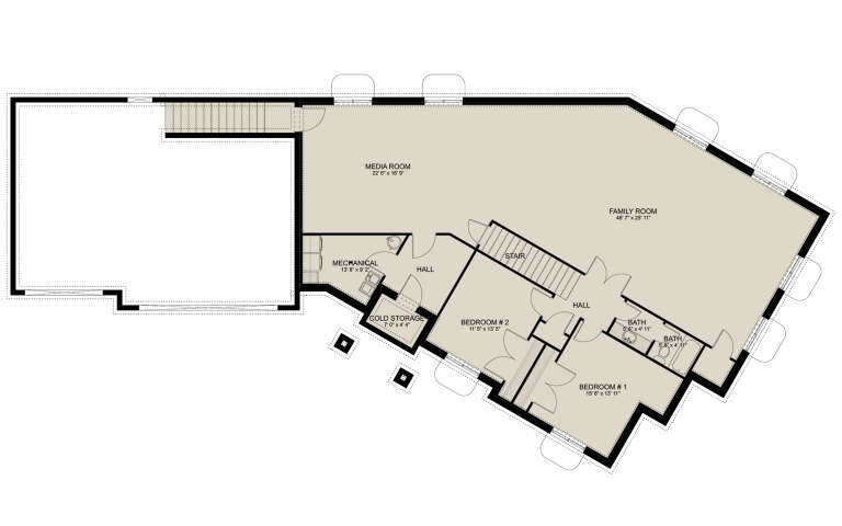 House Plan House Plan #27250 Drawing 2