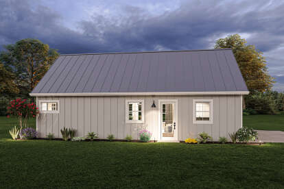 Modern Farmhouse House Plan #1462-00046 Elevation Photo