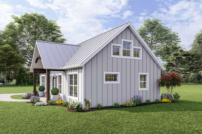 Modern Farmhouse House Plan #1462-00046 Elevation Photo