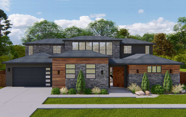 House Plan House Plan #27252 Front Elevation