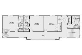 Second Floor for House Plan #2802-00161