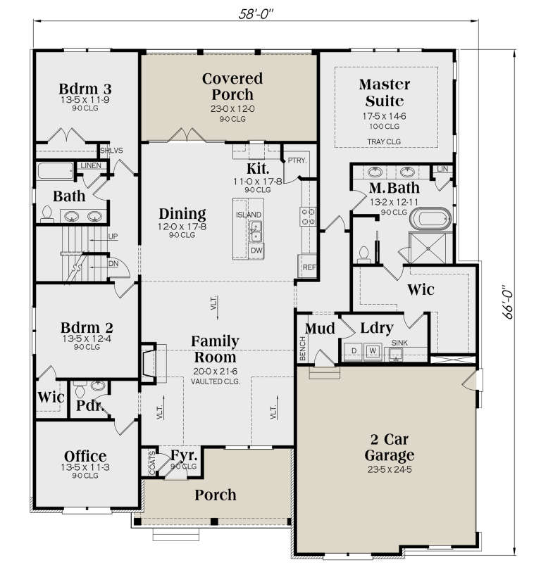 House Plan House Plan #27253 Drawing 1