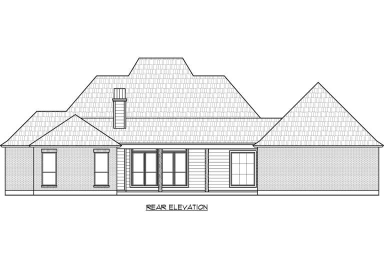 French Country House Plan #4534-00077 Elevation Photo