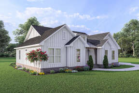 Modern Farmhouse House Plan #041-00280 Elevation Photo