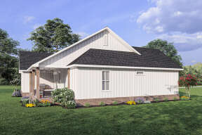 Modern Farmhouse House Plan #041-00280 Elevation Photo