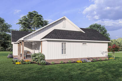 Modern Farmhouse House Plan #041-00280 Elevation Photo